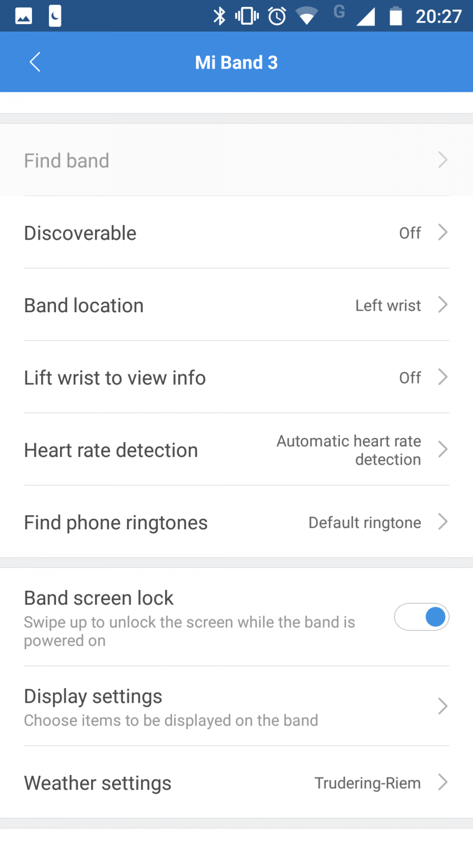 Xiaomi Mi Band 3