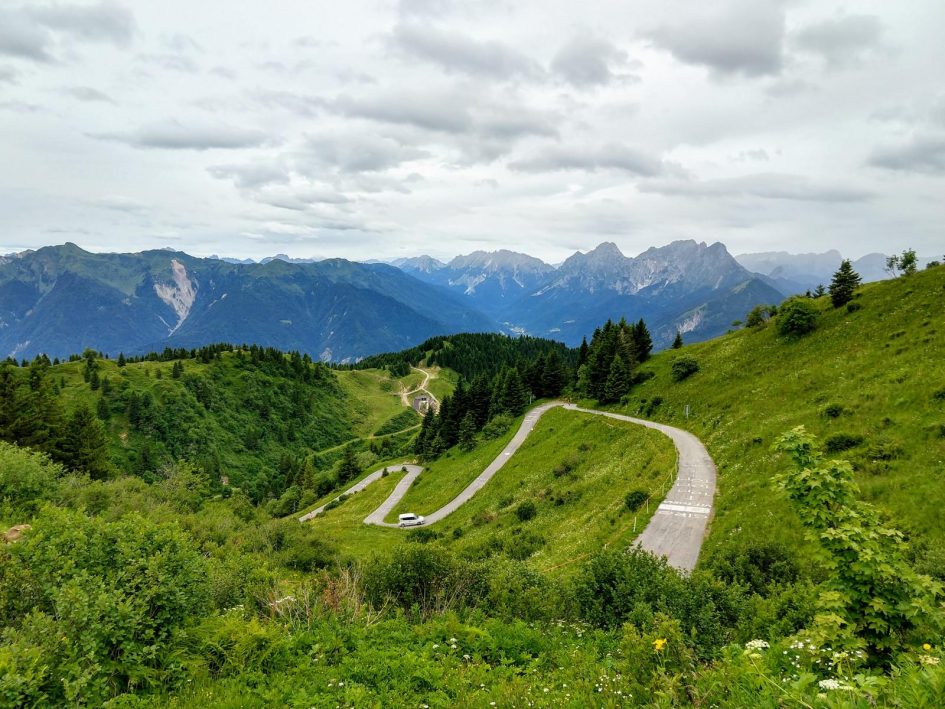 Die letzten Meter am Monte Zoncolan